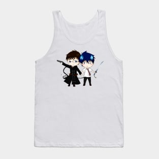 Rin & Yukio Chibi! Tank Top